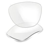 ThunderClap Lenti di ricambio in policarbonato per occhiali da sole Oakley Frogskins OO9013, Cristallo trasparente - Anti luce blu, Taglia unica