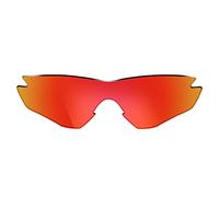ThunderClap Lenti di ricambio in policarbonato per occhiali da sole Oakley M2 Frame OO9212, Aurora Red, Taglia unica