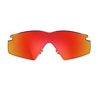 ThunderClap Lenti di ricambio in policarbonato per occhiali da sole Oakley Si M Frame 2.0, Colore: rosso, Si M Frame 2.0