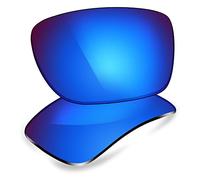 ThunderClap Lenti di ricambio in policarbonato per occhiali da sole Oakley Turbine OO9263, Blu Geyser, Taglia unica