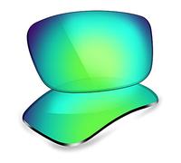 ThunderClap Lenti di ricambio polarizzate per Oakley Currency occhiali OX8026, Pergolato verde - Polarizzato, Taglia unica