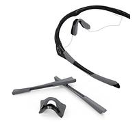 ThunderClap Naselli & Earsocks Kit Gomma per Oakley M2 Frame/M2 Frame XL Occhiali da Sole, Grigio, Taglia unica