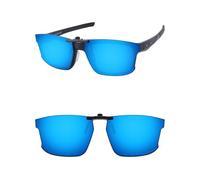 ThunderClap Occhiali da sole polarizzati a clip per Oakley Hyperlink OX8051 54mm per uomo donna protezione UV, Geyser Blu, Hyperlink OX8051 54mm