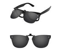 ThunderClap Occhiali da sole polarizzati con clip flip-up compatibili con Ray-Ban Wayfarer Ease RB4340V 50 mm per uomo donna protezione UV