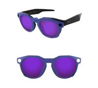 ThunderClap Occhiali da sole polarizzati con clip per Oakley Meta HSTN OW8002, 51 mm, unisex, protezione UV