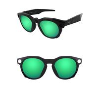 ThunderClap Occhiali da sole polarizzati con clip per Oakley Meta HSTN OW8002, 51 mm, unisex, protezione UV, Arbor Green - Polarizzato, Meta HSTN