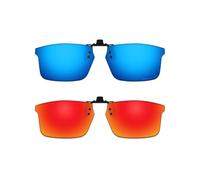 ThunderClap Occhiali da sole polarizzati flip-up clip-on per Oakley Base Plane OX3232 54 mm per uomo donna protezione UV