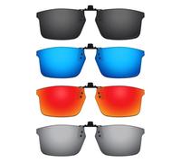 ThunderClap Occhiali da sole polarizzati flip-up clip-on per Oakley Base Plane OX3232 54 mm per uomo donna protezione UV