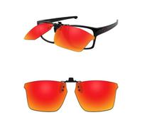 ThunderClap Occhiali da sole polarizzati flip-up clip-on per Oakley Litebeam OX8140 55 mm per uomo donna protezione UV