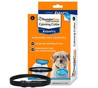 Thunderease Dog calmante Pheromone Collar - il ansia da separazione, lo stress abbaiare e masticare, paura di fuochi d' artificio e temporali, Large
