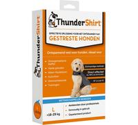 Thundershirt Cappottino Calmante per Cani Taglia L Riduce Ansia e Stress da Rumori Forti, Ansia da Separazione, Viaggi e Comportamenti Stressanti
