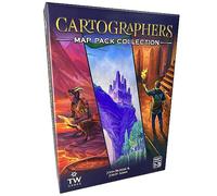 Thunderworks Games: Cartographers Map Pack Collection - Set di mappe di espansione contiene Nebblis, Affril & Undercity, età 10+, 1-75 giocatori, 30-45 minuti