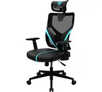 Sedia da gioco ergonomica ThunderX3 YAMA 1 - Nero/Turchese - Nouvo