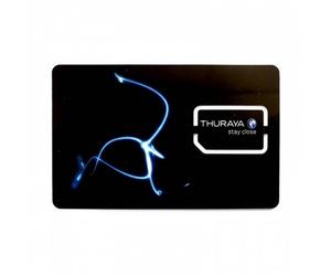 Thuraya Carta SIM Prepagata satellitare Carta SIM satellitare prepagata per telefono Thuraya valida per 1 anno.