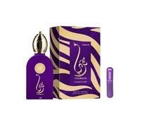 Thuraya Mauve Eau de Parfum 100 ml, profumo arabo femminile a lunga durata, con atomizzatore ricaricabile, fragranza floreale e fresca con note di Bergamotto, lavanda e vaniglia (Thuraya Mauve)