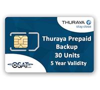 Thuraya Scheda SIM di backup per telefono satellitare con 30 unità