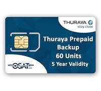 Thuraya Scheda SIM di backup per telefono satellitare con 60 unità