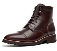 Thursday Boot Company Captain - Stivale da uomo con lacci, Brown, 38.5 EU
