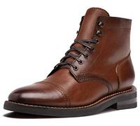 Thursday Boot Company Stivali da uomo con lacci Captain Cap Toe, Brandy, 10.5 US