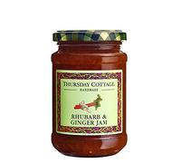 Thursdays Cottage Rhubarb & Ginger Jam 340 g (Pack of 3)