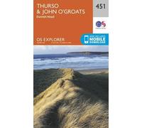 Thurso and John O'Groats (Map) OS Explorer Map