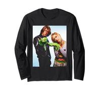 Thurston Moore & Kim Gordon Sonic Youth di AJ Barratt Maglia a Manica