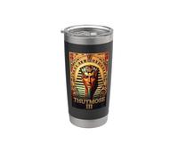 Thutmose III Antico re d'Egitto Bicchiere termico in acciaio inox doppia parete