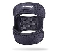 Thx4COPPER Ginocchiera a compressione per menisco, leggera, traspirante, per il supporto del ginocchio, per la corsa, ponticello, esercizio fisico, ginocchia deboli, instabilità del ginocchio
