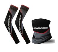 THXFUNAREA 2 Pack Coperture Viso Bandana Maschera Balaclava Snoods Cooling Neck Gaiter Sciarpa Headwear per Gli Uomini Donne per Corsa Escursionismo All'aperto Moto Ciclismo Sport