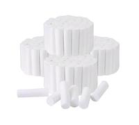 THXFUNAREA 200 pezzi Panni in Cotone per Dentisti,Rotoli di Cotone Dentale,Tamponi per Dentisti,Batuffolo Arrotolato,Batuffoli di Arrotolato Dentale