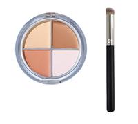 THXFUNAREA 4 in1 Palette Concealer, Full Coverage Concealer, Correttore Astra, Correttore Crema, Viso Correttori Makeup, Cream Palette, Contorni Evidenziati, Impermeabile a Lunga durata