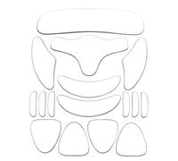 THXFUNAREA Cerotti per Il Viso Silicone Pad Silicone Riutilizzabili Adesivi Antirughe per il Viso Compreso di Petto Patch Collo Collo Maschera Gli Occhi Guancia Fronte Pad per Riduzione Rughe,16 pezzo