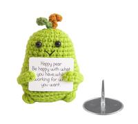 THXFUNAREA Peluche Positivo Divertente Idea Regalo,Positive Potato per Regali Originali di Compleanno,Patata Positiva per Motivazionale Laurea Collega Sorella Donne Amica Ufficio Gadget,Verde