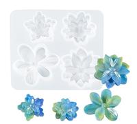 THXFUNAREA Stampi per candele a forma di margherita,1 stampi in silicone per candele a forma di fiore,per aromaterapia,sapone,cioccolato, caramelle,fondente,pasticceria,dessert,decorazione per la casa