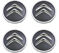 THXGFW 4 Pezzo Coprimozzi Auto per Citroen C4 II Picasso 2016-2018 56MM, Coprimozzo Tappi di Cerchioni Copriruota Centrale Sostituzione Tappi Mozzo Auto con Logo