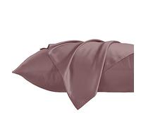 THXSILK Lusso 100% Seta Federa con Cerniera 19 Momme, 100% Seta, Lila, 40 x 60 cm