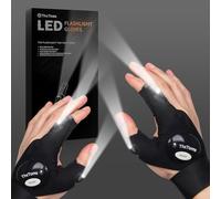 ThxToms Regali di pesca di San Valentino per uomini, guanti LED con luci, regali per papà gadget per uomini che hanno tutto, regali di San Valentino da uomo, gadget di compleanno per papà, nonno