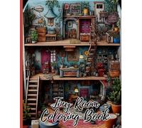 Thy Nguyen Tiny Room Coloring Book (Tascabile)