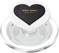 Thy Word Have I Hid in Mine Heart - Psalm 119:11 Bible Faith PopSockets PopGrip per MagSafe