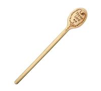 Thyme Lord Cucchiaio in legno | Cucchiai lunghi in legno | Cucchiai ovali per mescolare | Maggiore durata | Migliorare l' della cucina | 30,5 x 4 cm | per mescolare