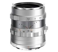 THYPOCH Obiettivo full frame Simera 28 mm f1.4 Fujifilm X argento