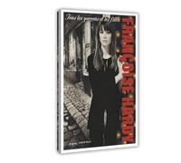 THYTJSZ Francoise Hardy, poster su tela con cantante e attrice, decorazione per camera da letto, ufficio, stanza, regalo, 50 x 75 cm
