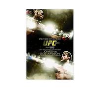 THYTJSZ Poster su tela con immagine di Jon Jones contro Alexander Gustafsson, Boxing-UFC 165, decorazione per camera da letto, ufficio, camera da letto, regalo, 30 x 45 cm
