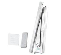 THYXGS Apri Finestra Elettrico a Braccio Pieghevole, Kit Apri Finestra Automatico, Angolo di Apertura Massimo 90°, Telecomando Wireless/Telefono, per Tutti I Tipi di Finestre