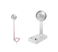 THYXGS Generatore Elettrostatico Motorizzato Van De Graaff, Esperimenti Scientifici STEM, Azionato da Motore, con Bacchetta di Scarica, per Dimostrazioni di Laboratorio su Elettricità E Magnetismo