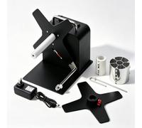 THYXGS Riavvolgitore di Etichette Bidirezionale, Doppia modalità di Manuale E Automatica, Diametro Massimo Rotolo 230 Mm, velocità Adattiva in Base alla Stampante, per Anime da 25/40/76 Mm A