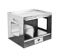 THYXGS Sciugatrice per Modelli 3D in Acciaio Inox, Funzione di Ventilazione Integrata, Temperatura Regolabile da 20-50 °C E da 0,5-24 Ore, con Funzione di Stoccaggio, per L'asciugatura della Vernice