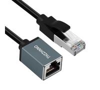 Thzzhnno Cavo di prolunga Ethernet da 3M, Cavo LAN da Maschio a Femmina RJ45 da 1000 Mbps, Estensore di Rete ad Alta Velocità per PC, router, modem, switch, Smart TV