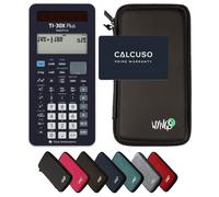 TI-30X Plus MathPrint con Custodia Protettiva WYNGS inclusa Nero - Calcolatrice Scientifica - Pacchetto Base