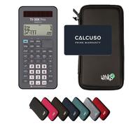 TI-30X Prio MathPrint con Custodia Protettiva WYNGS inclusa Nero - Calcolatrice Scientifica - Pacchetto Base